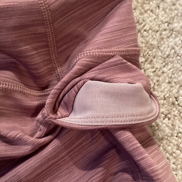 Athleta girl stash your treasures tight in purple with pockets size girls L/12 - Picture 3 of 4
